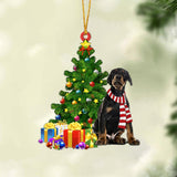 Godmerch- Ornament- Dobermann Pinscher-Christmas Star Hanging Ornament, Happy Christmas Ornament, Car Ornament