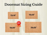 Cute Corgi Personalized Doormat Dog Custom Doormat Welcome Mat Housewarming Gift Last Name Doormat Corgi Doormat