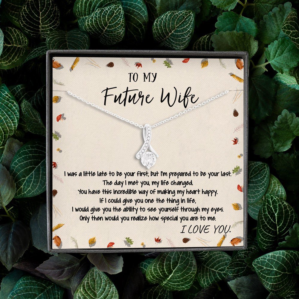 To Future Wife You Are Special To Me Love You Alluring Beauty Necklace