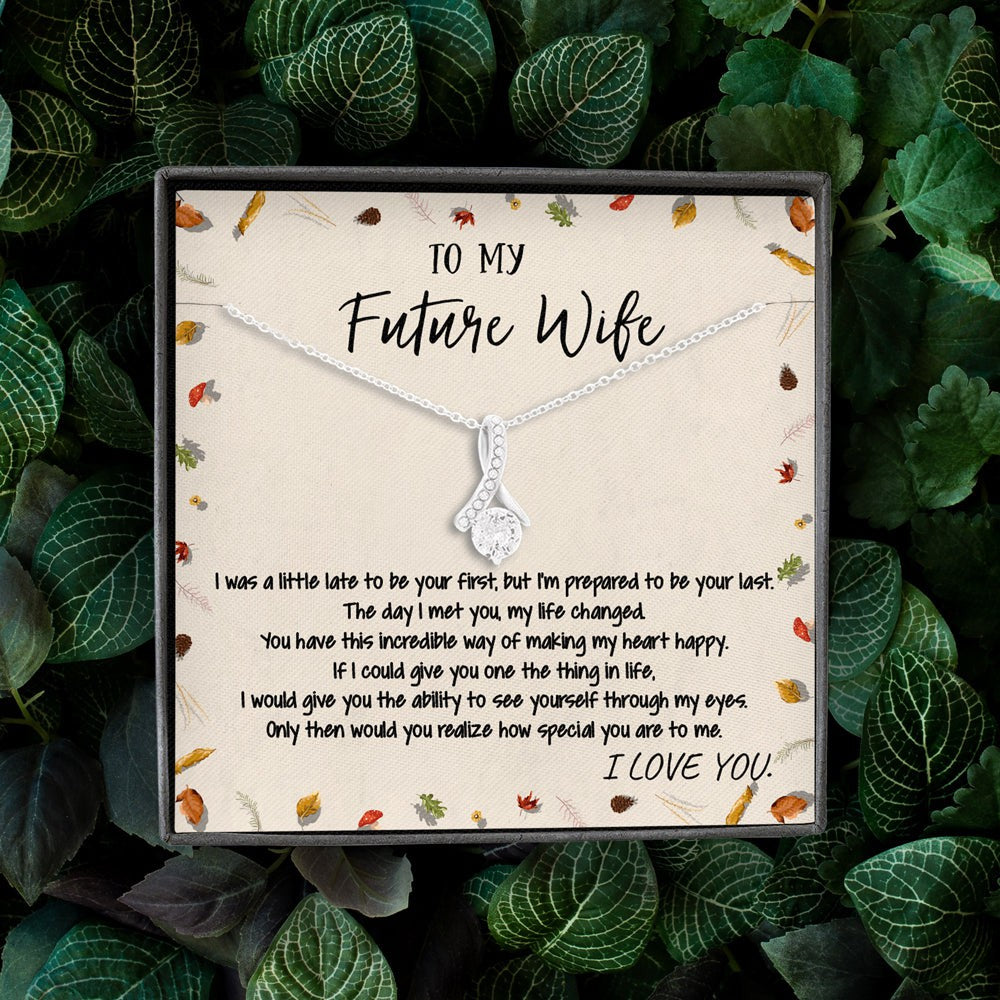 To Future Wife You Are Special To Me Love You Alluring Beauty Necklace