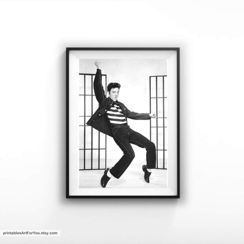 Elvis Presley, Rock and Roll Canvas And Poster, Canvas Wall Art, Wall Decor Visual Art