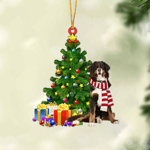 Ornament- English Shepherd-Christmas Star Hanging Ornament, Happy Christmas Ornament, Car Ornament
