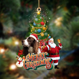 Ornament- English Springer Spaniel-Christmas Tree&Dog Hanging Ornament, Christmas Ornament, Car Ornament