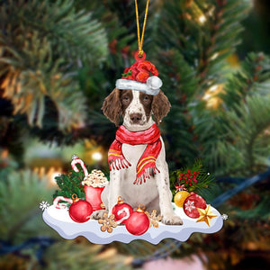 Ornament- English Springer Spaniel 1-Better Christmas Hanging Ornament, Christmas Ornament, Car Ornament