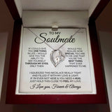 Forever Love Necklace - To my Soulmate- You are the best - Forever Love Necklace Gift For Wife For Mom