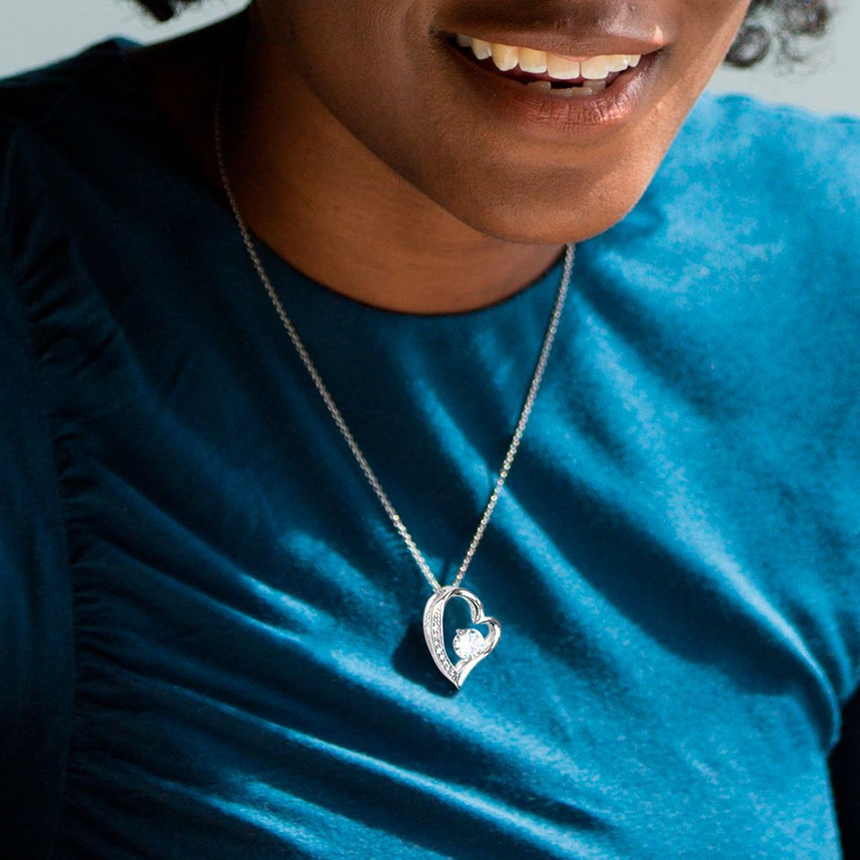 Forever Love Necklace - Self Love - Stand Tall - Forever Love Necklace Gift For Wife For Mom Gift For