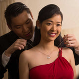 Forever Love Necklace - To My Soulmate - The One who Holds my Heart - Forever Love Necklace Gift For Wife