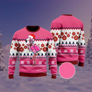 Flamingo Christmas Ugly Christmas Sweater 