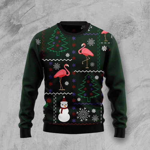 Flamingo Lover Ugly Christmas Sweater 