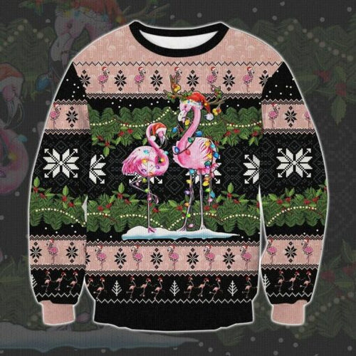 Flamingo Christmas Ugly Christmas Sweater 