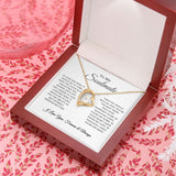 To My Soulmate In Your Eyes | Romantic Gift For Your Soulmate | Forever Love Necklace