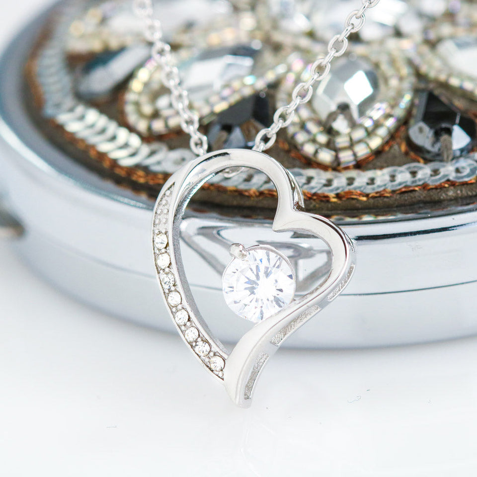 To My Beautiful Daughter From Dad | I Can Promise | Forever Love Necklace