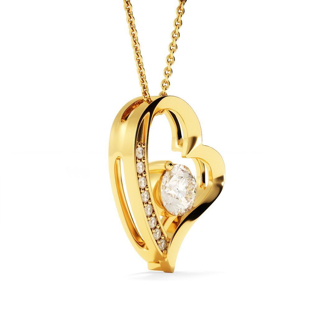 Namashops - Forever Love Necklace - To My Wife - Forever Love - Forever And Always, Gift For Wife, For Mom, Gift For Christmas, Birthday