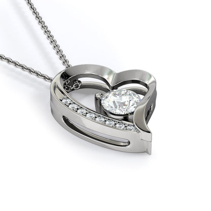 Namashops - Forever Love Necklace - To My Wife - Forever Love - Forever And Always, Gift For Wife, For Mom, Gift For Christmas, Birthday