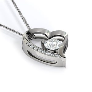 Namashops - Forever Love Necklace - To My Wife - Forever Love - Forever And Always, Gift For Wife, For Mom, Gift For Christmas, Birthday