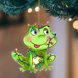 Frog Christmas Light Hanging Ornament Christmas Tree Ornament Godmerch