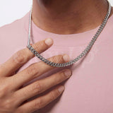 To my Dad - My Super Hero - Cuban Link Chain Gift For Man Husband Gift For Birthday