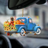 German Shepherd 1-Little Pumpkin-Two Sided Ornament