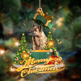 German Shepherd-Christmas Gifts&Dogs Hanging Ornament