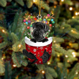 Giant Schnauzer In Snow Pocket Christmas Ornament Godmerch