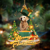 Ornament- Golden Retriever-Christmas Gifts&dogs Hanging Ornament, Happy Christmas Ornament, Car Ornament
