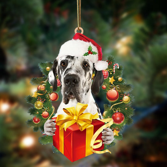 Great Dane-Dogs give gifts Hanging Ornament