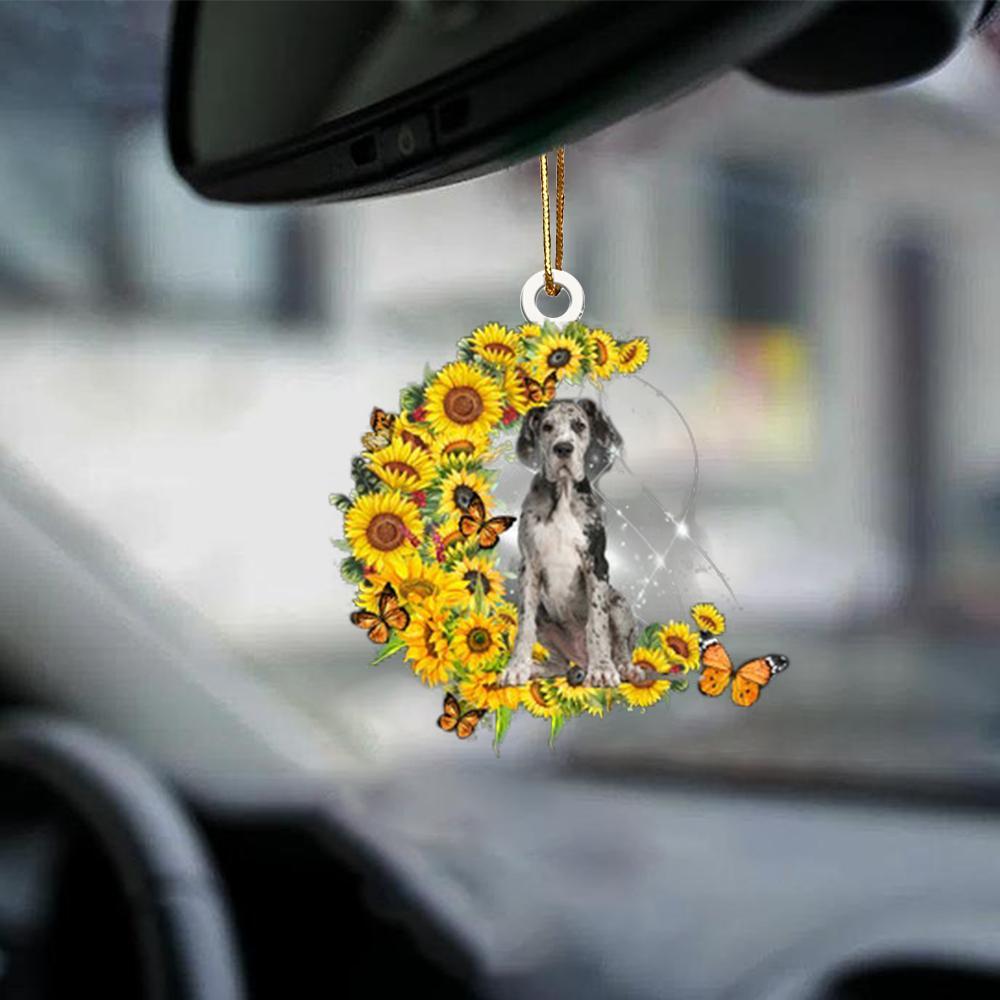 Great Dane-Be Kind-Two Sided Ornament