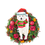Godmerch- Ornament- Great Pyrenees Christmas Ornament, Happy Christmas Ornament, Car Ornament