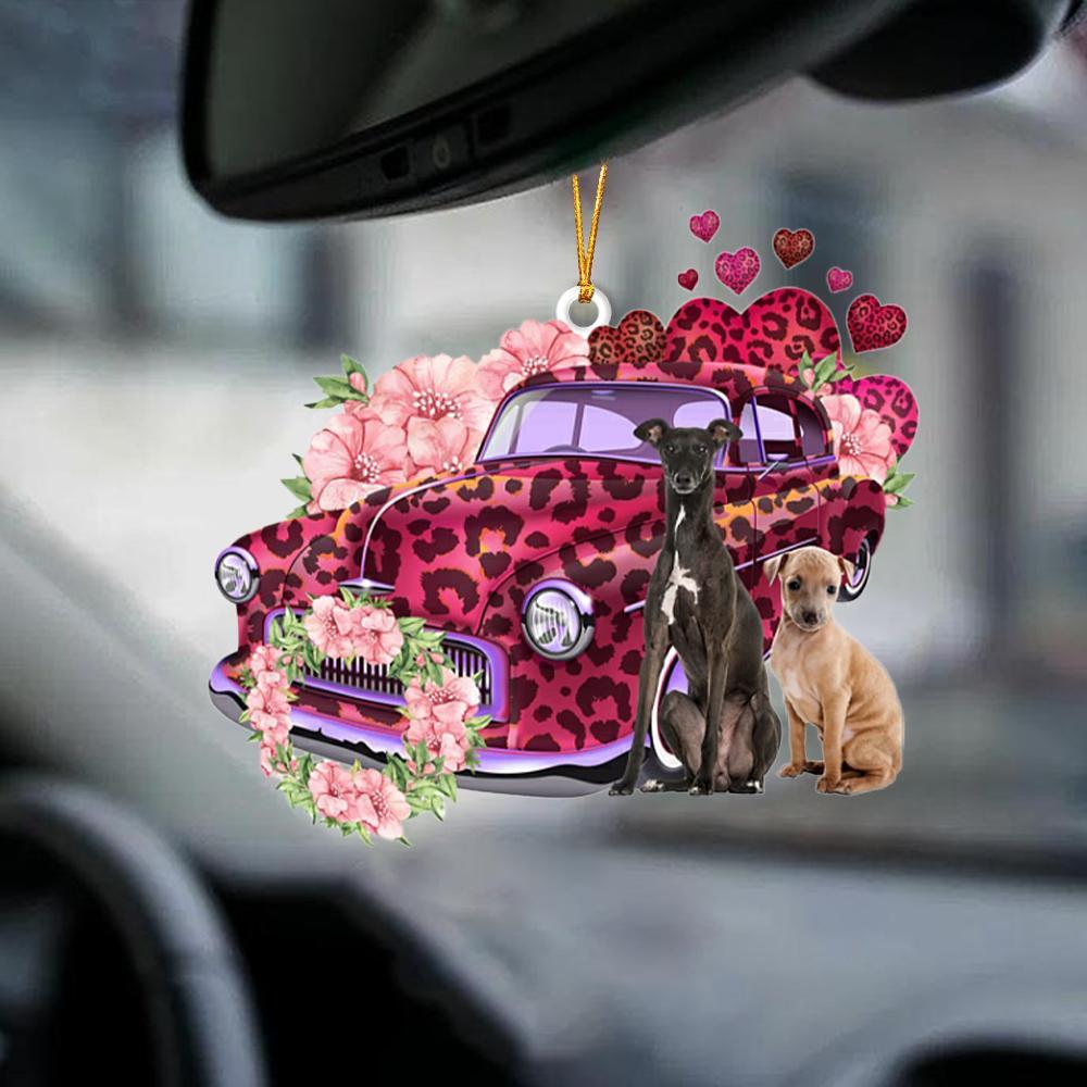 Greyhound-Make My Life-Two Sided Ornament