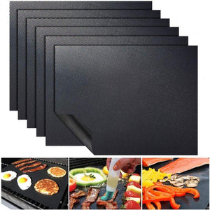 BBQ Grill Mat Barbecue Outdoor Baking Non-stick Pad Reusable Cooking Plate 40 * 33cm Effortless Cooking and Cleaning