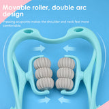 6-Wheel Pressure Point Neck Massager