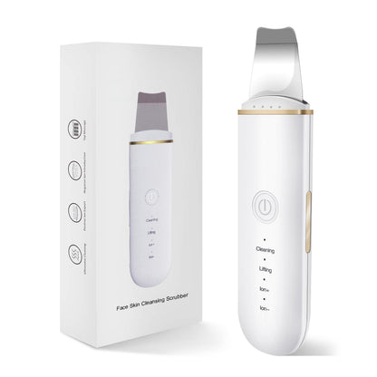 Ultrasonic Skin Scrubber Deep Face Cleaning Machine Peeling Shovel Facial Pore Cleaner Face Skin Scrubber