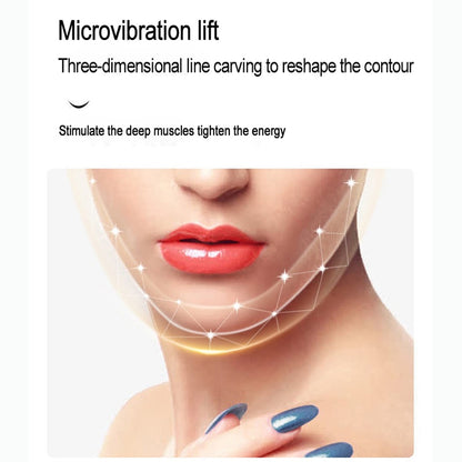 Facial Lifting Device LED Photon Therapy Facial Slimming Vibration Massager Double Chin V-shaped Cheek Lift Face