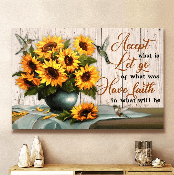 Have faith in what will be Jesus - Matte Canvas