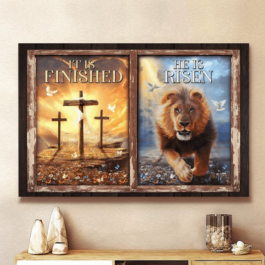 HE IS RISEN JESUS - Matte Canvas