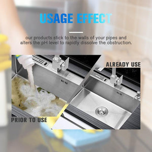 Powerful Sink and Drain Cleaner Portable Powder Cleaning Tool Chemical Powder Agent for Kitchen Toilet Pipe Dredging