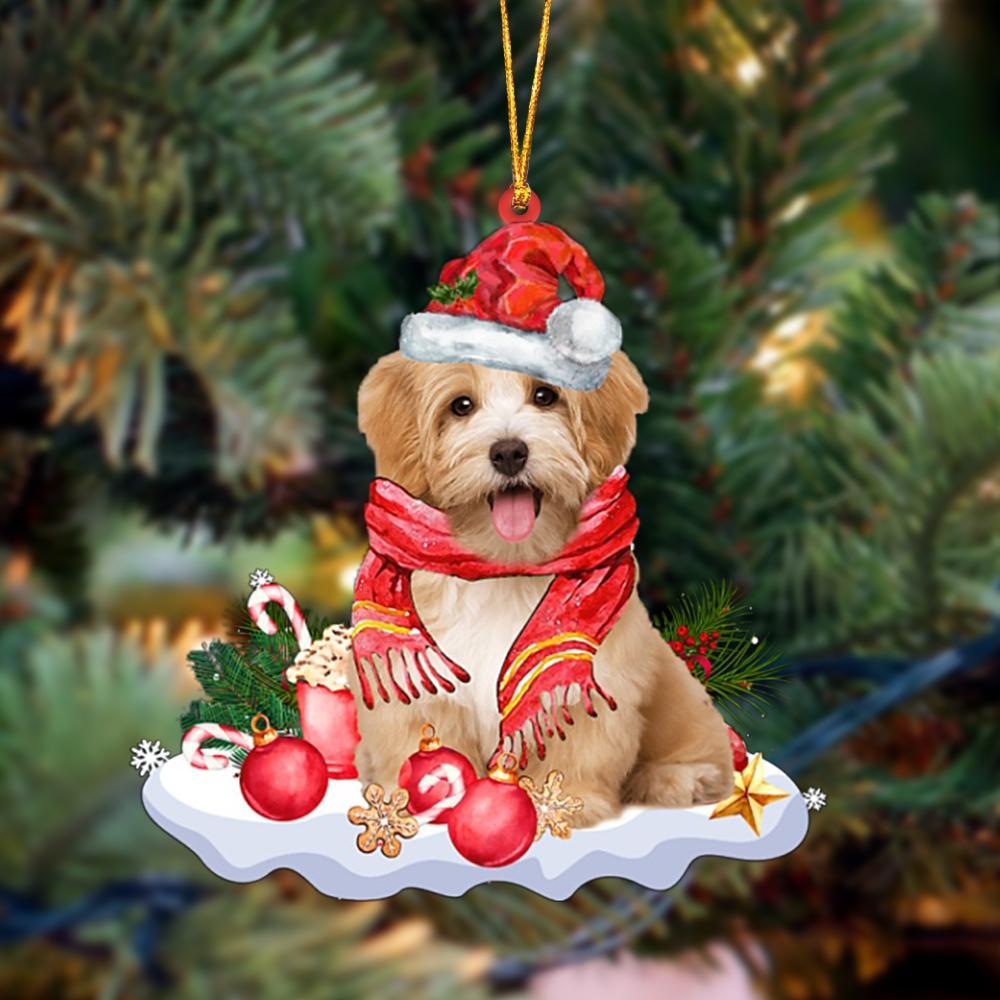 Havanese 3-Better Christmas Hanging Ornament