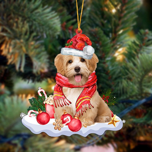 Havanese 3-Better Christmas Hanging Ornament