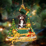 Godmerch- Ornament- Havanese-Christmas Gifts&dogs Hanging Ornament, Happy Christmas Ornament, Car Ornament