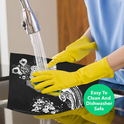 BBQ Grill Mat Barbecue Outdoor Baking Non-stick Pad Reusable Cooking Plate 40 * 33cm Effortless Cooking and Cleaning