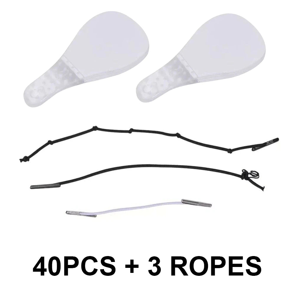 40-Piece Invisible V-Line Face Lift Tapes with Lifting Ropes for Women
