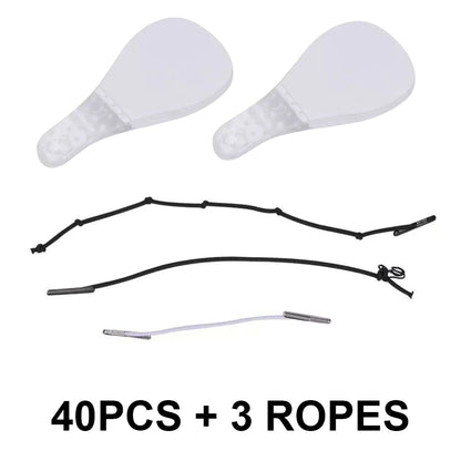 40-Piece Invisible V-Line Face Lift Tapes with Lifting Ropes for Women