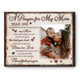 Prayer For My Mom, Custom Gift For Mom, Personalized Mother’s Day Gift