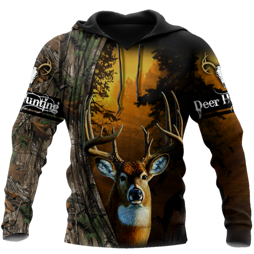 Hunting Gifts Deer Hunting Gifts Hunting Deer and Drinking Beer US Unisex Size Hoodie