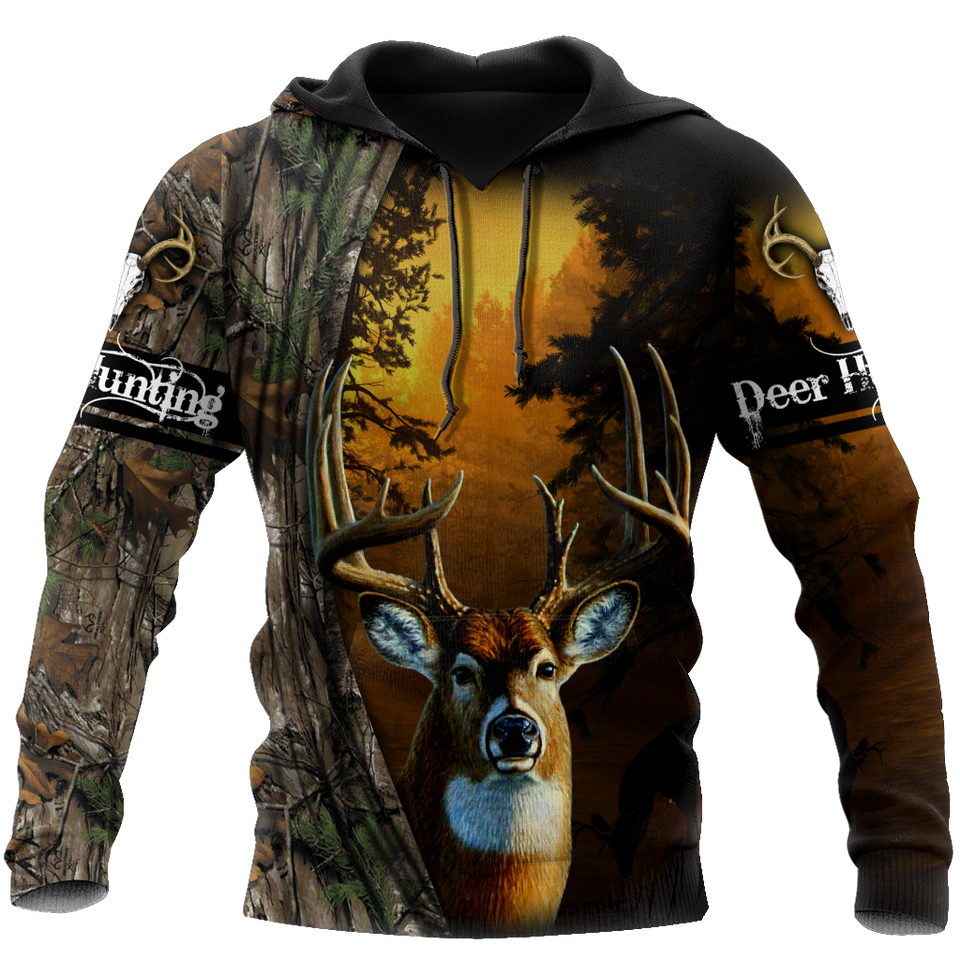 Hunting Gifts Deer Hunting Gifts Hunting Deer and Drinking Beer US Unisex Size Hoodie
