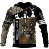 Hunting Gifts Deer Hunting Gifts Huntaholic - Deer Hunting All Over Printed US Unisex Size Hoodie