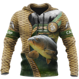 Fishing Gifts Carp Fishing Master Camo US Unisex Size Hoodie