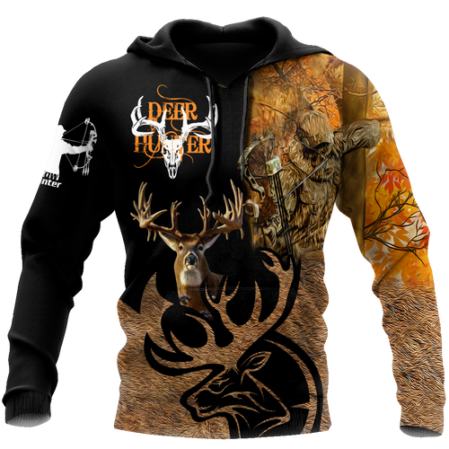 Hunting Gifts Deer Hunting Gifts Deer Hunting US Unisex Size Hoodie