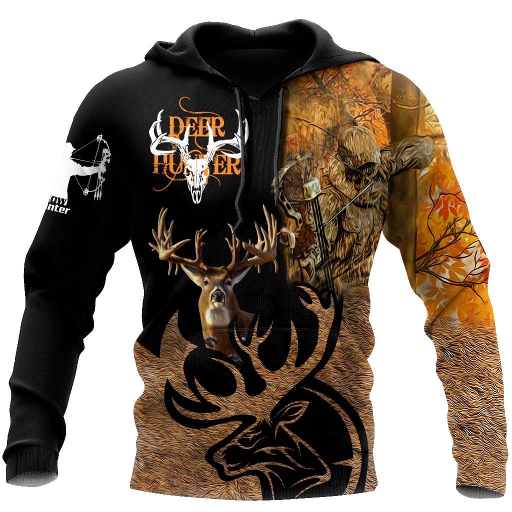 Hunting Gifts Deer Hunting Gifts Deer Hunting US Unisex Size Hoodie