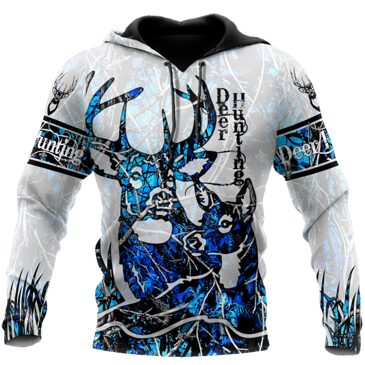 Hunting Gifts Deer Hunting Gifts All Over Printed Deer Hunting US Unisex Size Hoodie